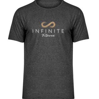 Infinite Fitness T-Shirt - Herren Melange Shirt-6808